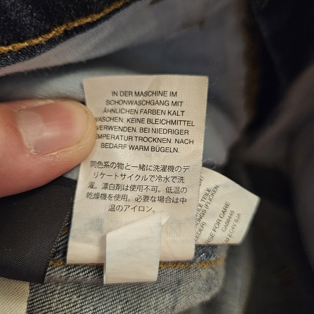 Madewell 10"‎ High-Rise Skinny Jeans Dark Wash 27 - Picture 11 of 12